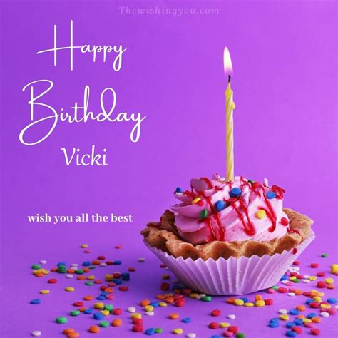We want to wish our wonderful assistant Vicki a very happy birthday today We hope that she had a great day. . Happy birthday vicki images